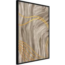 Arkiio Affisch Golden Waves [Poster] 30x45 Poster